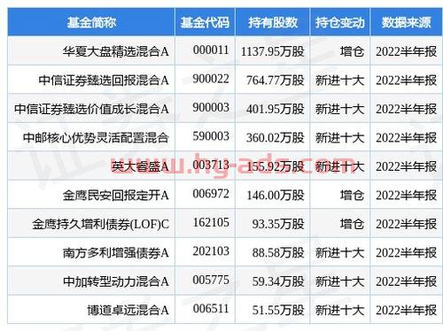华夏大盘精选基金